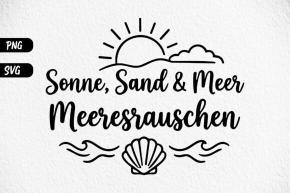 Beach Quote Clipart PNG SVG