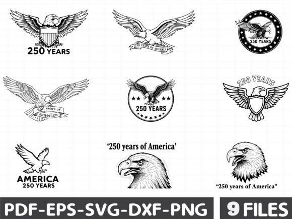 Eagle Patriotic, 250 Years of America
