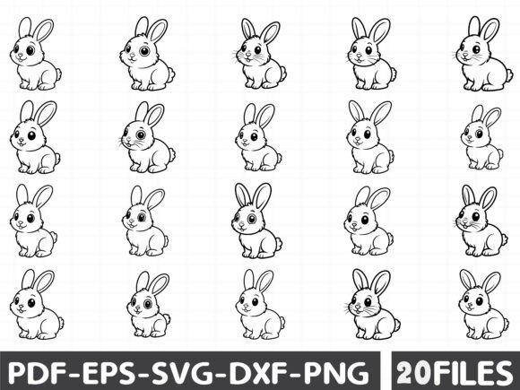 Easter Bunny SVG, Easter Rabbit SVG