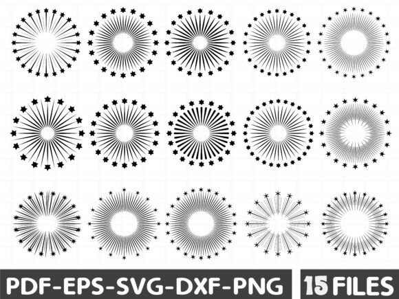 Fireworks Burst Icons