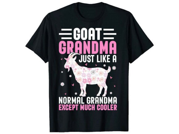 Funny Goat Grandma Mother's Day T-shirt