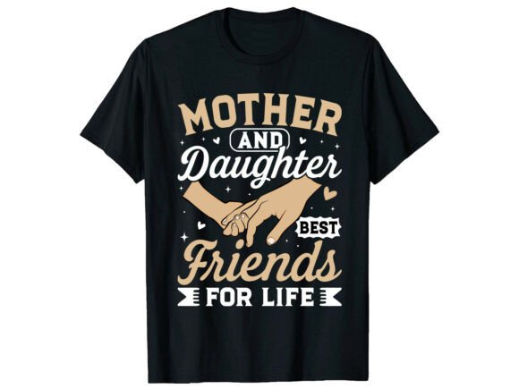 Mom Daughter Besties Mother Day T-shirt