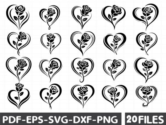 Rose and Heart SVG Review