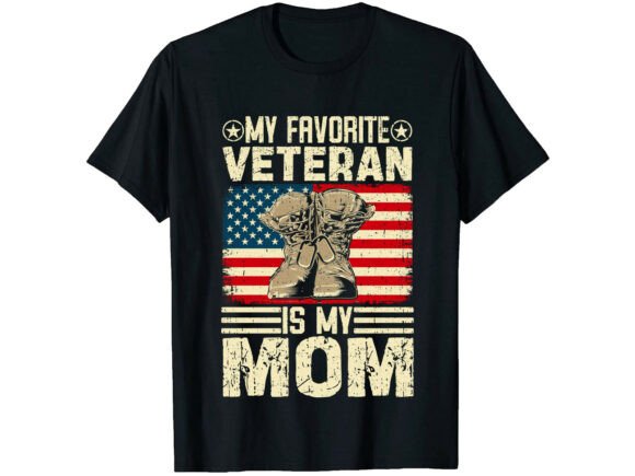 Veteran Mom Mother s Day T-shirt