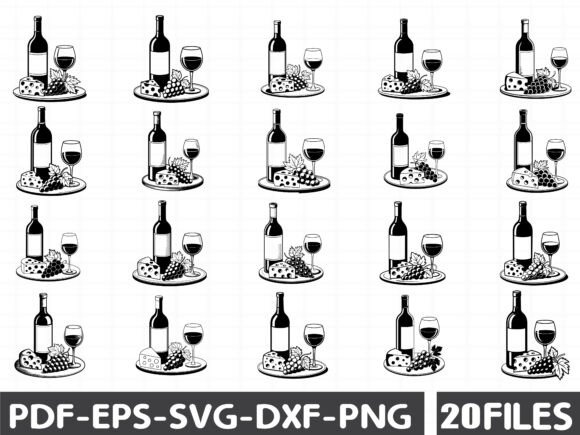 Wine and Cheese SVG Bundle Review